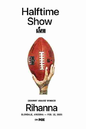 Super Bowl LVII Halftime Show Poster