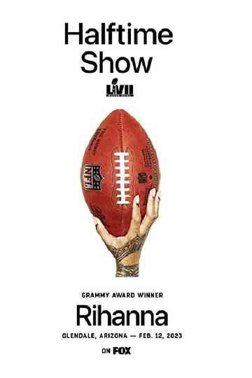 Super Bowl LVII Halftime Show Poster