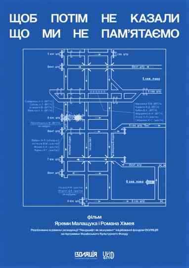 So They Won't Say We Don't Remember Poster