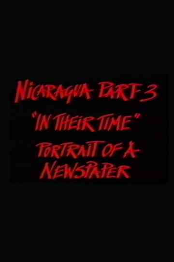 Nicaragua Part 3: In Their Time Poster