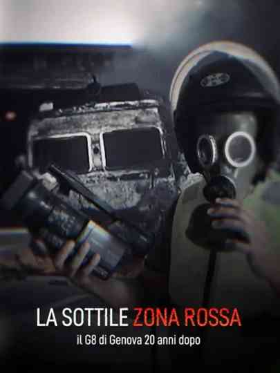 La sottile zona rossa Poster