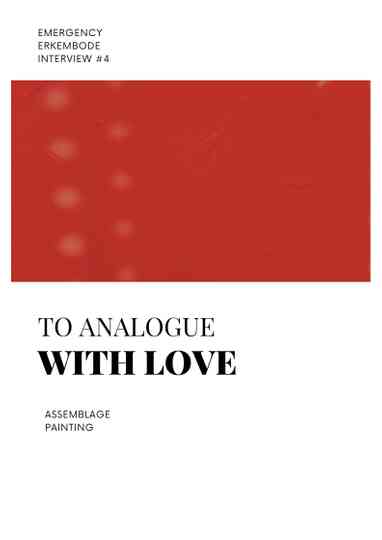 To Analogue with Love Poster