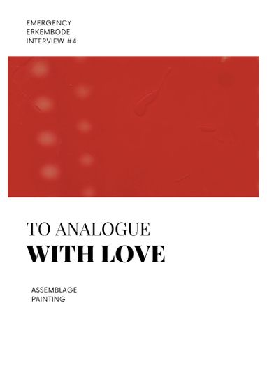 To Analogue with Love