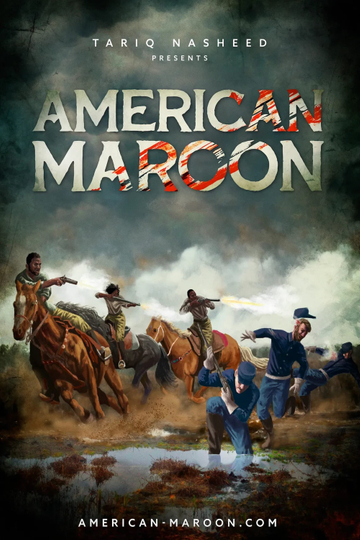 American Maroon Poster