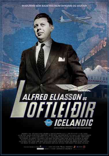 Alfreð Elíasson & Loftleiðir Poster