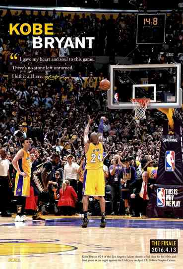 Kobe's Farewell Game Poster
