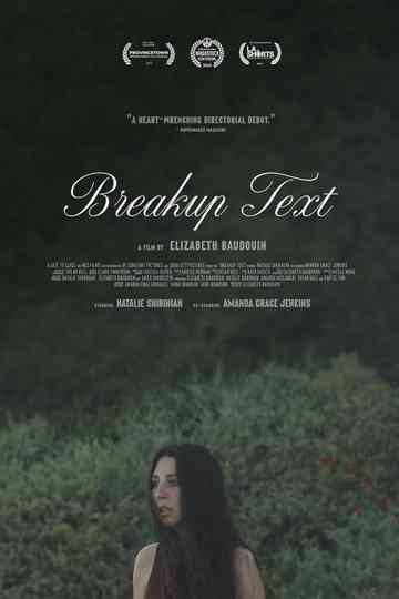 Breakup Text Poster