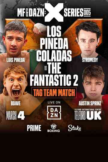 MF & DAZN: X-Series 005 JAY SWINGLER VS. NICHLMAO Poster