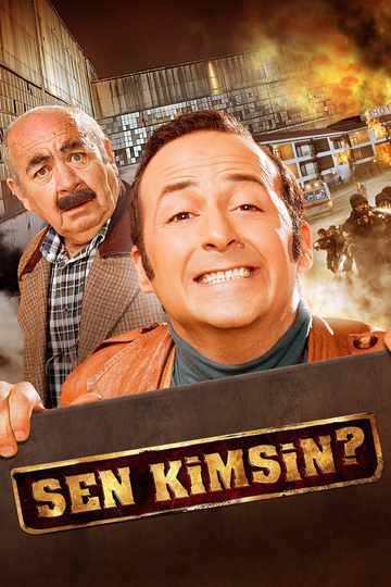 Sen Kimsin Poster