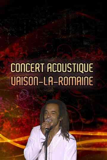 Yannick Noah - Concert acoustique - Vaison la Romaine Poster