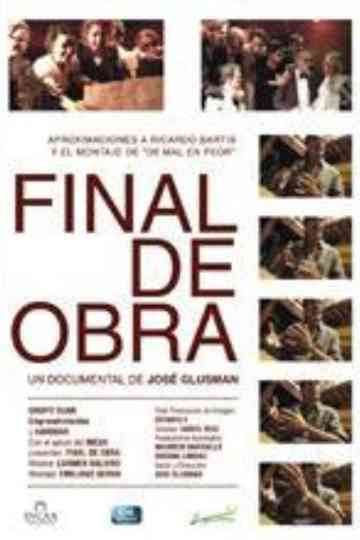 Final de obra Poster