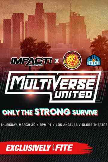 IMPACT Wrestling x NJPW: Multiverse United: Only The Strong Survive Poster