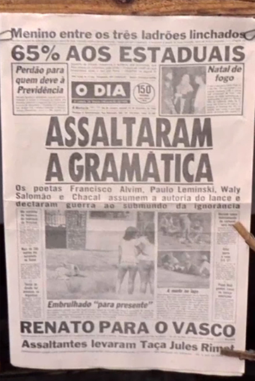 Assaltaram a Gramática Poster