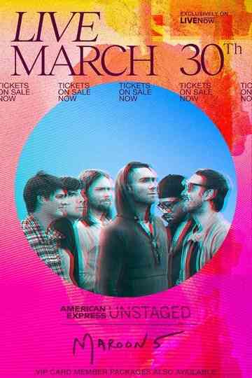 Maroon 5 - Livestream 2021 Poster