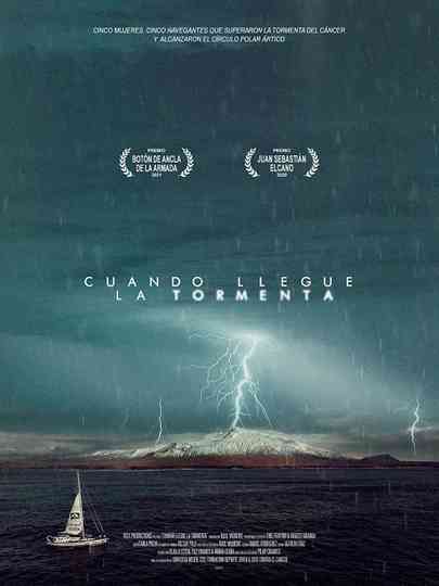 Cuando llegue la tormenta Poster