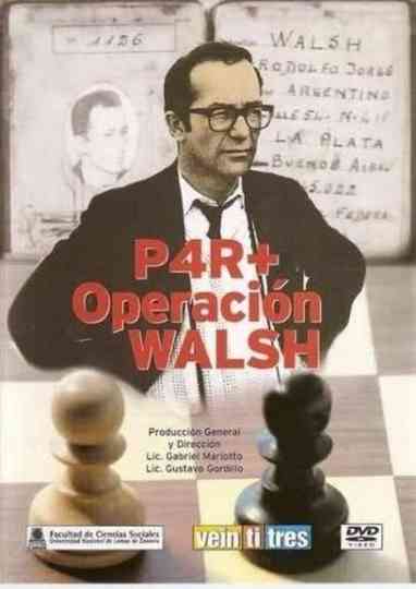 P4R+ Operación Walsh Poster