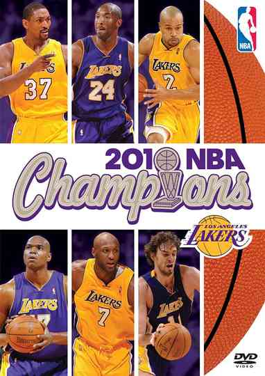 2010 NBA Champions Los Angeles Lakers Poster