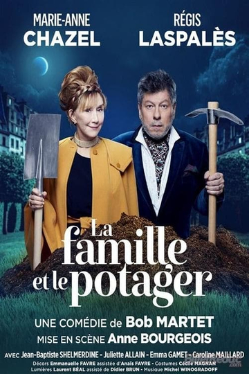 La famille et le potager