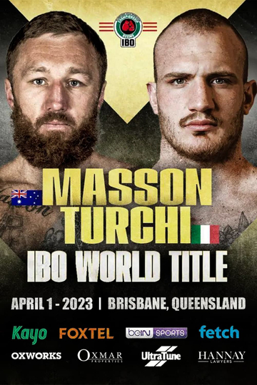 Floyd Masson vs. Fabio Turchi Poster