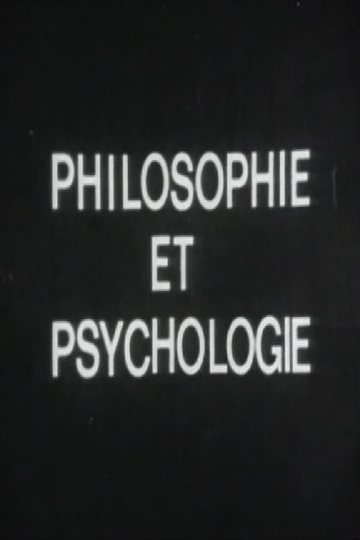 Philosophie et psychologie