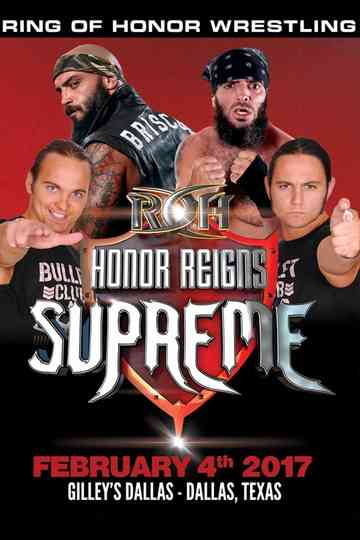 ROH: Honor Reigns Supreme Poster