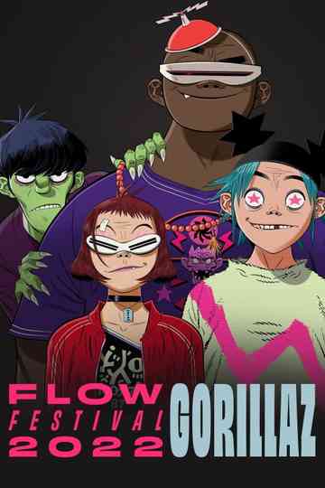 Gorillaz: Live in Flow Festival 2022 Poster