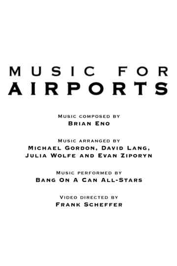 Music for Airports Poster