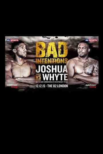 Anthony Joshua vs. Dillian White Poster