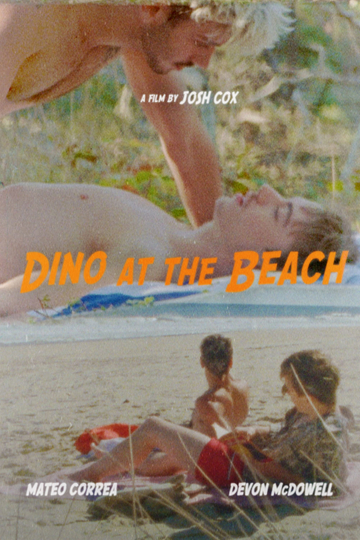 Dino at the Beach Poster