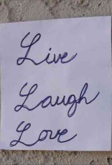 Live Laugh Love Poster