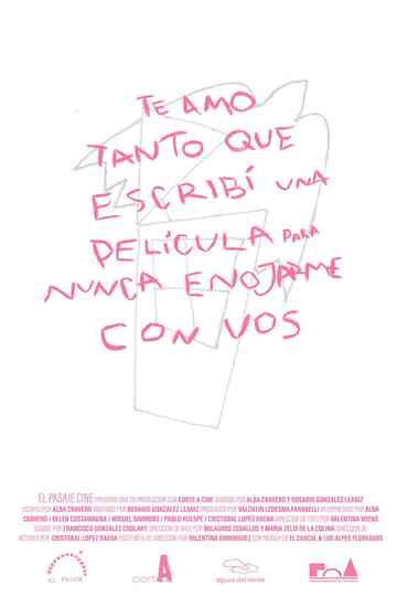 I Love You So Much That I Wrote a Movie to Never Get Upset with You Poster