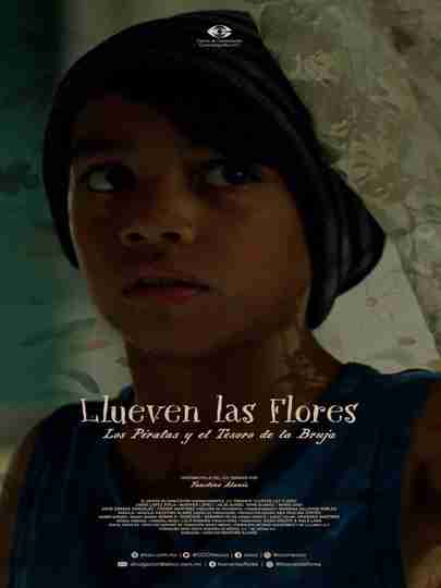 Llueven las flores Poster