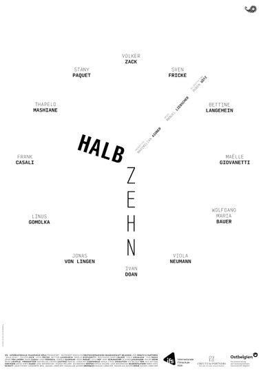 HALB ZEHN