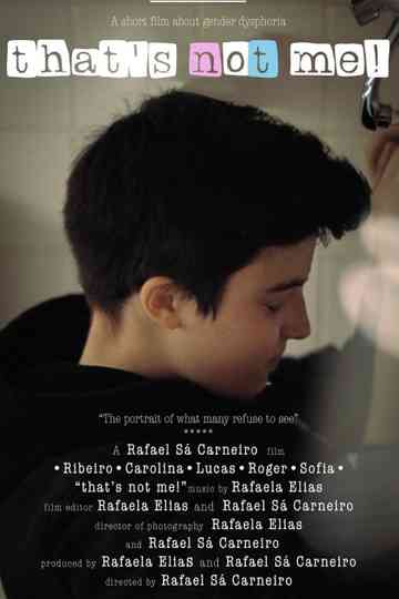 that´s not me! Poster