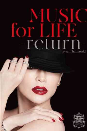 ayumi hamasaki MUSIC for LIFE ~return~ Poster