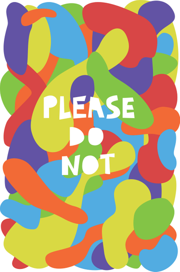 Please Do Not - Sketch Comedy Pilot Poster