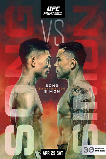 UFC Fight Night 223: Song vs. Simon Poster