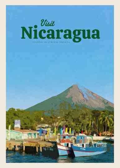 The Most Beautiful Places in Nicaragua Poster