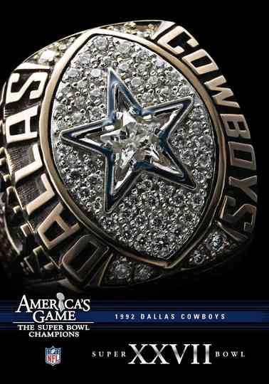 America's Game: 1992 Dallas Cowboys Poster