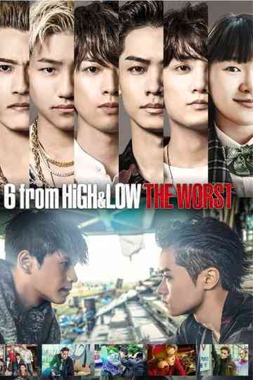 6 from HiGH&LOW THE WORST Poster