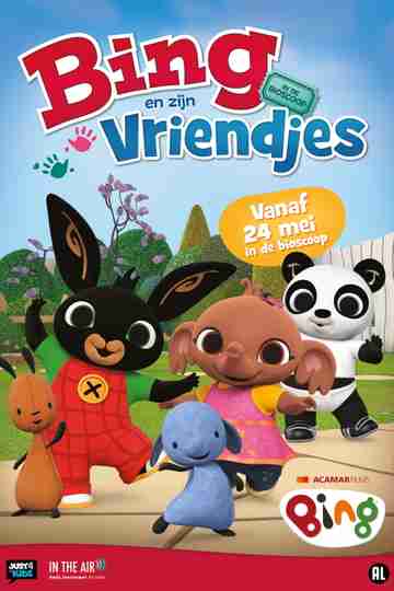 Bing and his friends in the cinema Poster