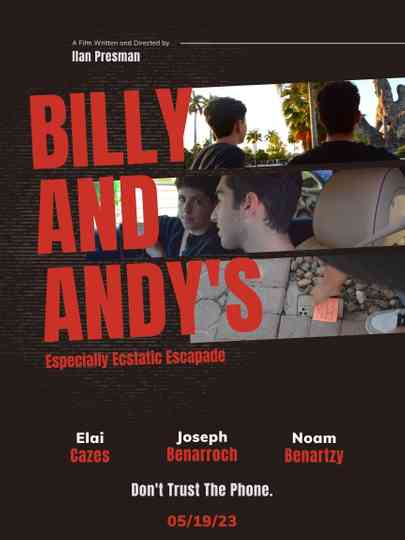 Billy and Andy's Especially Ecstatic Escapade Poster