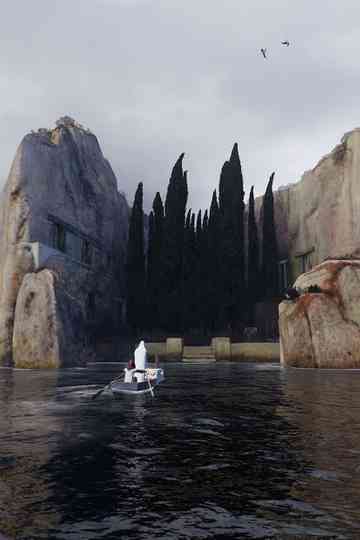 The boat of the dead Poster