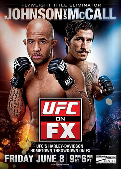 UFC on FX 3 Johnson vs McCall 2 Poster