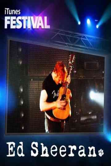Ed Sheeran Live at the iTunes Festival 2012 Poster