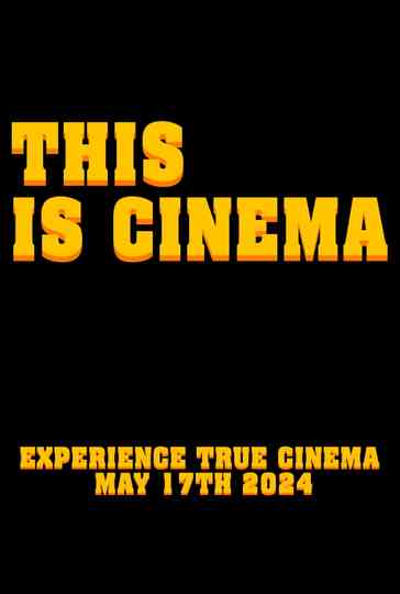 This is Cinema Poster