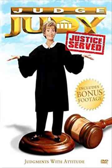 Judge Judy Justice Served Poster
