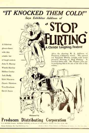 Stop Flirting Poster