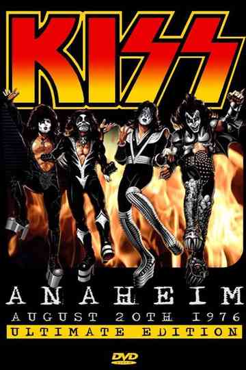 KISS Destroys Anaheim Poster