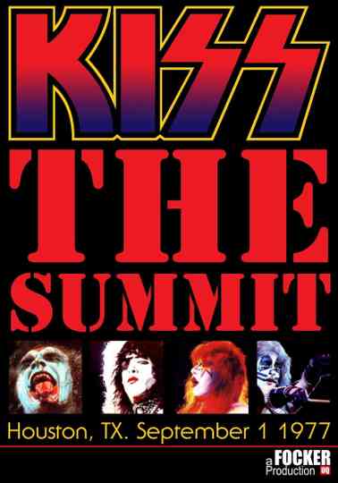 Kiss Live at The Summit Poster